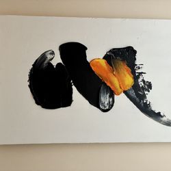 ABSTRACT ACRYLIC ON CANVAS 