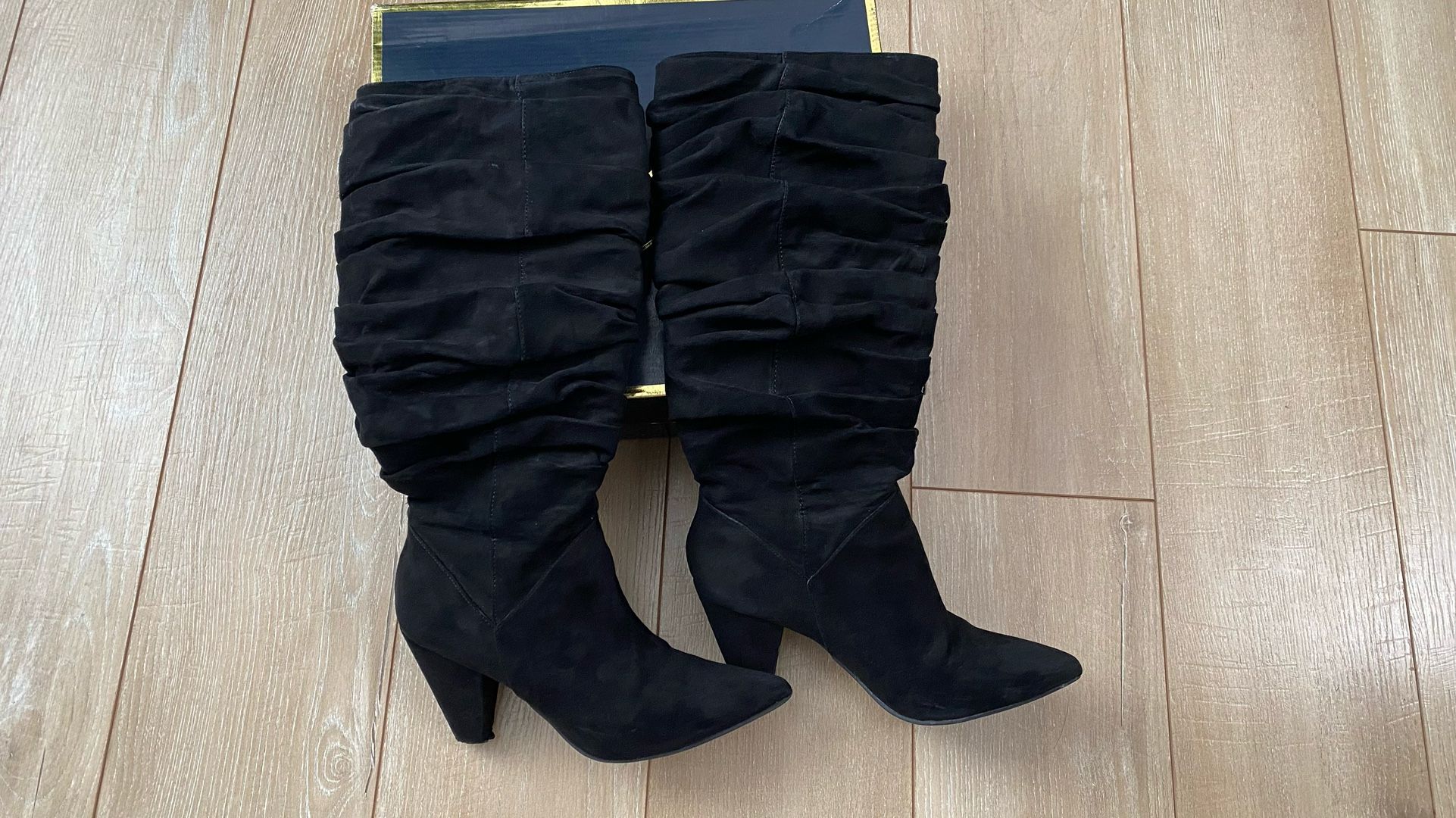 Black High Heel Boots