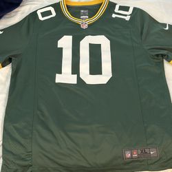 Green Bay Packers Jordan Love Official Game Jersey