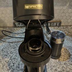 Nespresso Coffee Machine With Milk Froth Machine