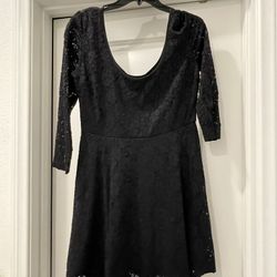 Lace Black Dress 