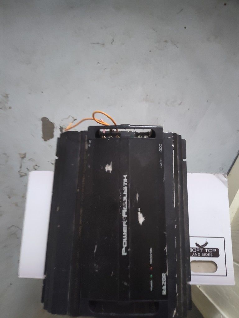 Power Acoustik Amp 2500 Watt