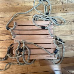 2 X Pellor Wood Swings 