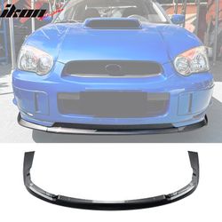 Fits 2004-2005 Impreza WRX STI Front Bumper Lip Chin Splitter PP Carbon Fiber Print