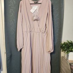 New Light Pink 2xl Dress