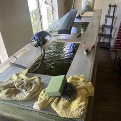 240 Gallons Acrylic 180 Glass Fish Tank Aro G0rrami Aquarium 