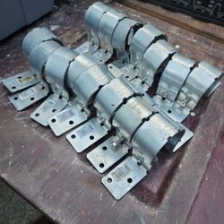 PGT2 12-Gauge ZMAX Galvanized Pipe Grip Tie for 2 in. Pipe (2-3/8 in. Outside Diameter)


