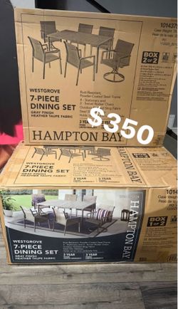 Hampton bay outside dining set