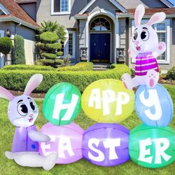 Happy Easter 6 Ft Yard Inflatable