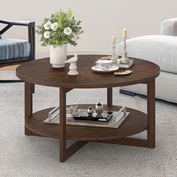 Monica Round Coffee Table