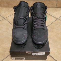 Jordan 1 Mid SE Craft Dark Smoke Red Men's Size 11