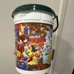 Disney Christmas Popcorn Bucket