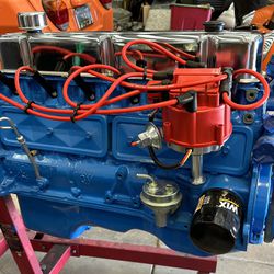 Rebuilt Chevy 6 Cylinder 250 Engine Block 866855