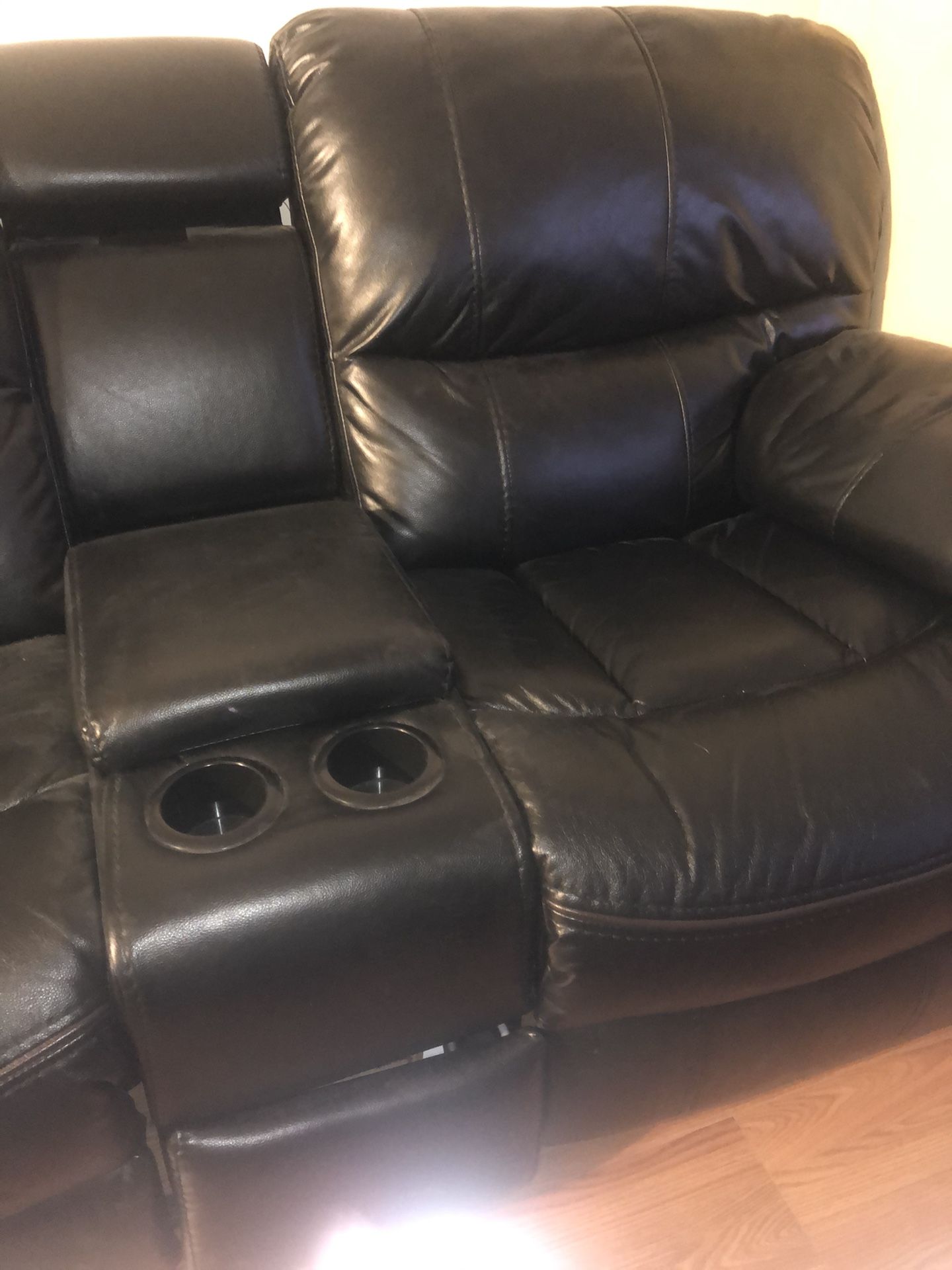 Leather armchair/ Couch