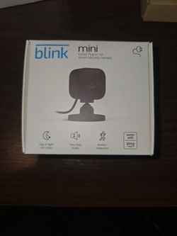 Blink Mini Indoor Plug-In HD Camera