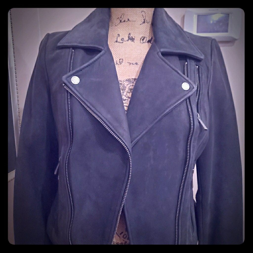 Michael Kors dark gray 100% genuine leather