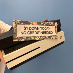 Microsoft Xbox One S 512GB Gaming Console -90 Day Warranty-$1 DOWN-NO Credit Needed