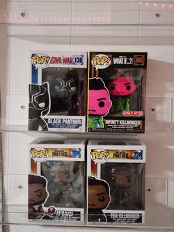Black Panther Edition Funko Pops