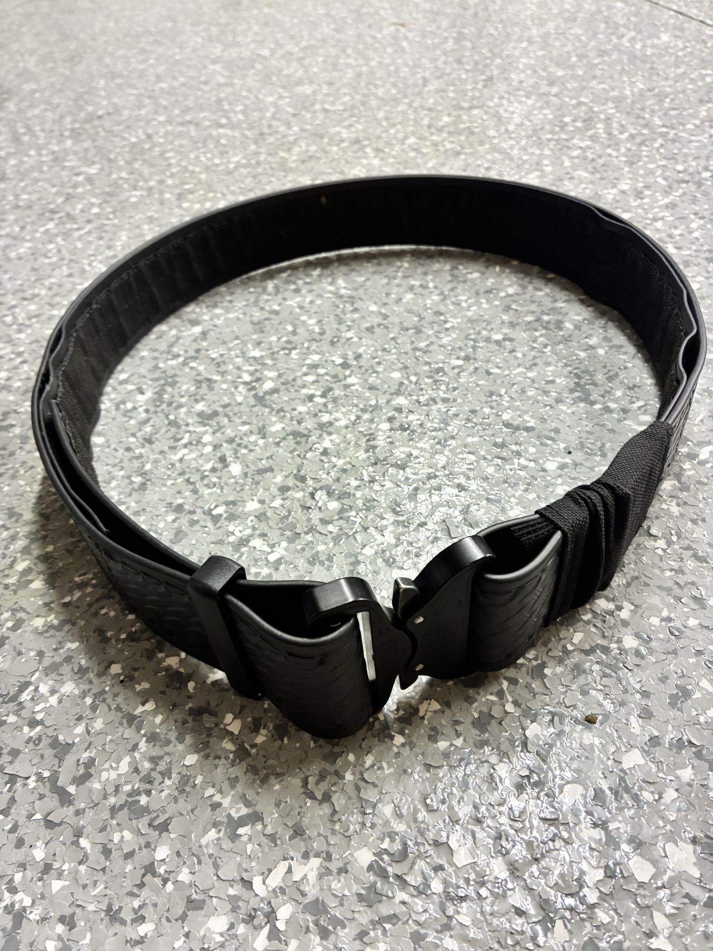 MOLLE BASKETWEAVE X DUTY BELT - COBRA BUCKLE