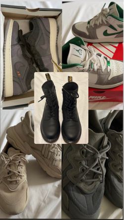 Nike, Adidas and Dr marten shoes