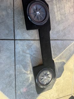 Kickers size 12  2 speakers