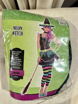 Neon witch costume
