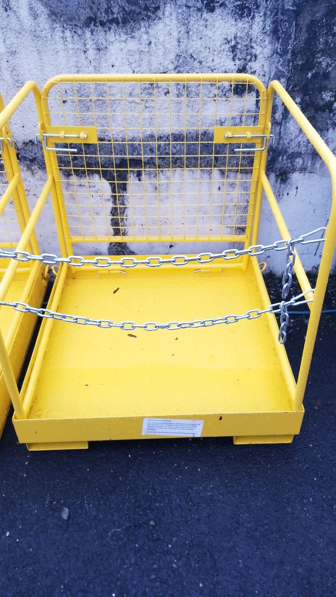 Forklift Platform Basket NEW 36"x36"