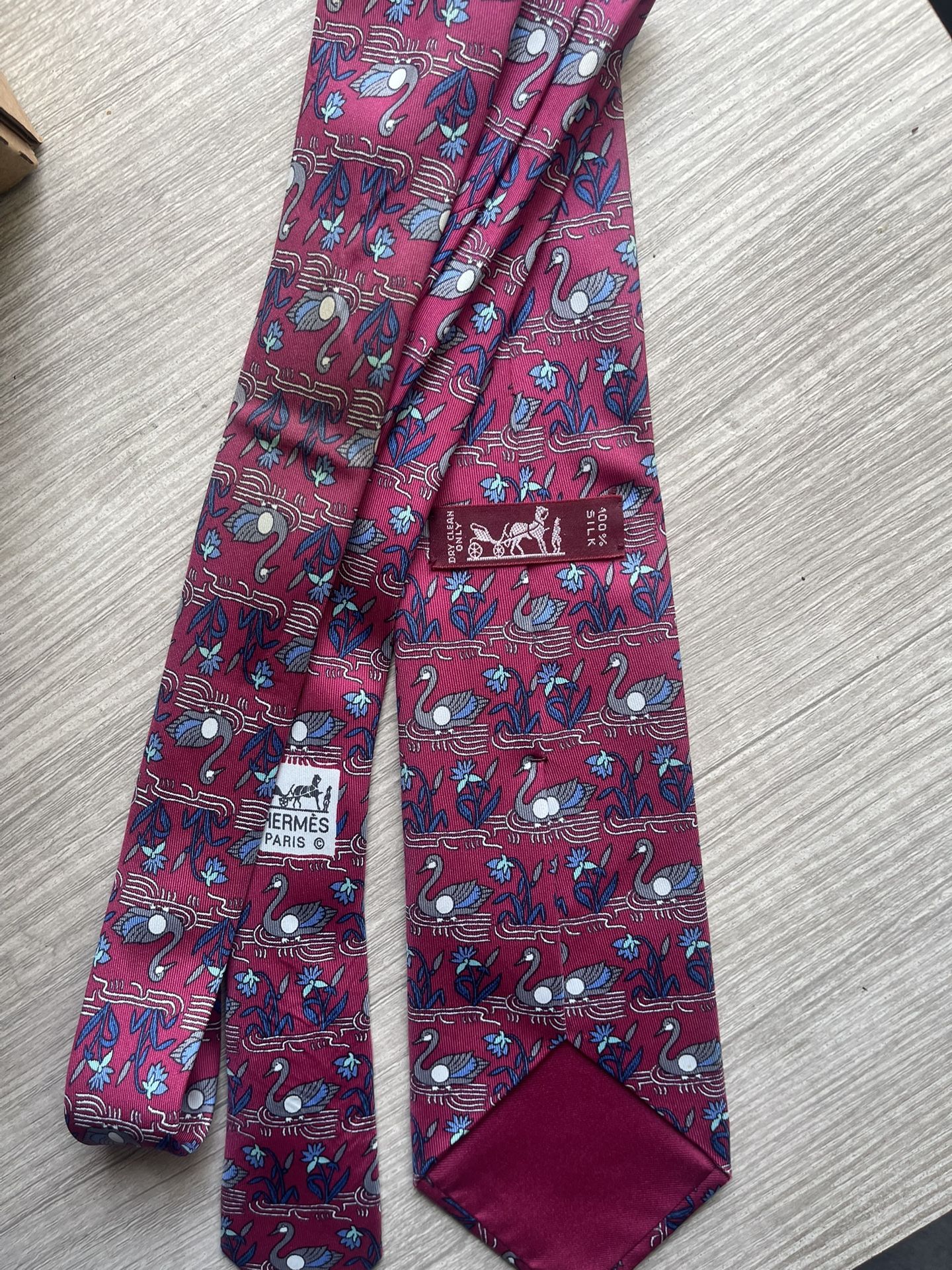 Hermes Paris Tie
