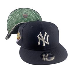 New Era NY Yankees World Series 1996 59FIFTY Paisley Undervisor Snapback Navy