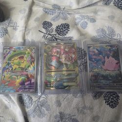 3 pokemon cards