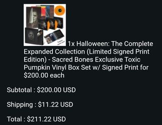 Halloween: The Complete Expanded Vinyl Collection (Limited Signed Print Edition - LE 200)