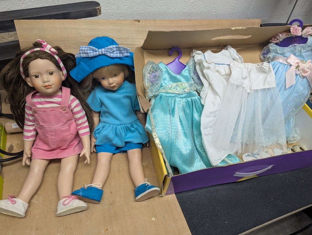 Magic Attic Club Dolls (two) 1990s