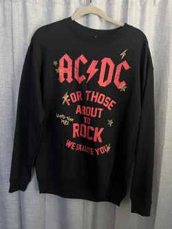 AC/DC Crew Neck Sweater Women’s