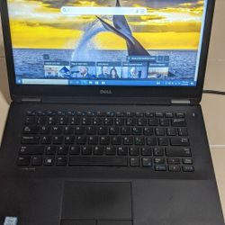 Dell E7470 Intel i5 2.50 GHz Processor 500 SSD 8 Gig Ram Webcam 