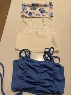 3 crop tops
