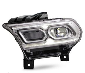 2021-2024 Dodge Durango Chrome Bezel Projector Headlight Driver w/Halogen Signal