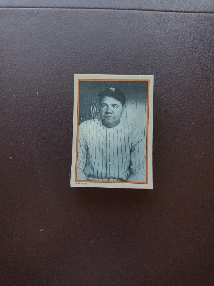 Baseball Cards Circle K 1985. Includes Stars Babe Ruth, Mantle, Berra & More. See Below. Ready For Grading. Cash Porch Pickup Redmond.