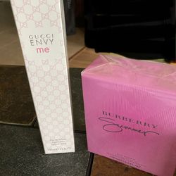 New Gucci And Burberry Perfumes Read Description