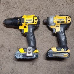 DEWALT 20v Drill And Impact 