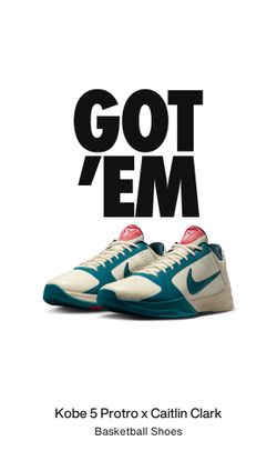 Nike Kobe 5 V Protro “Caitlin Clark Coconut Milk Spruce 2026”