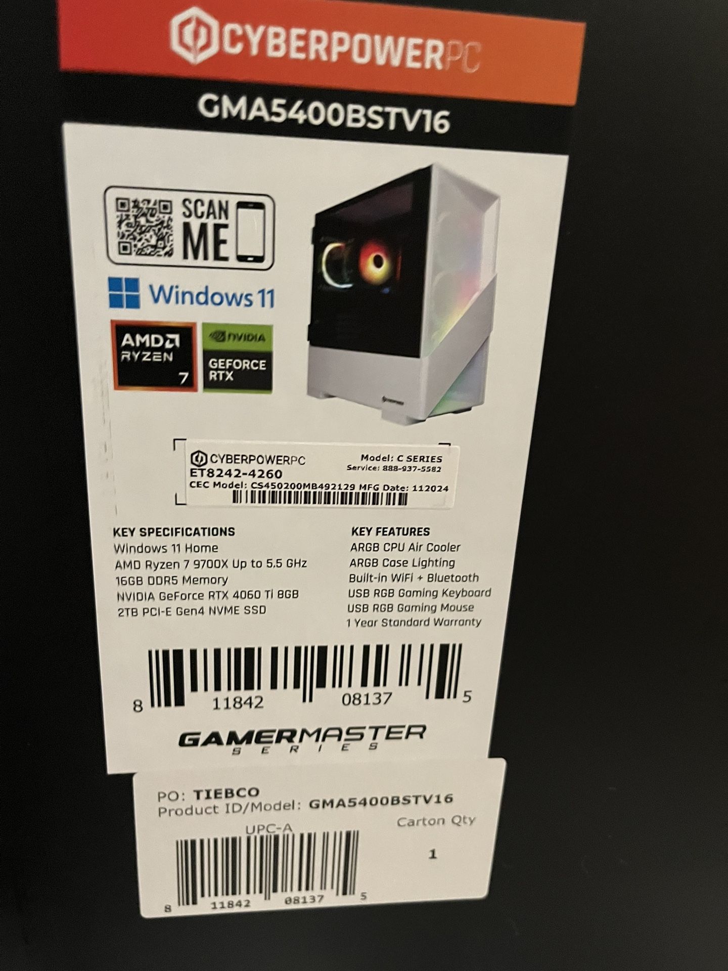 CyberpowerPC Brand New