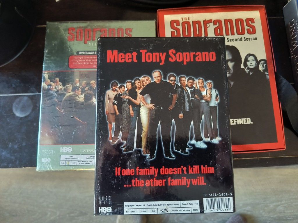 Sopranos Box Sets Season 1, 2, And 6