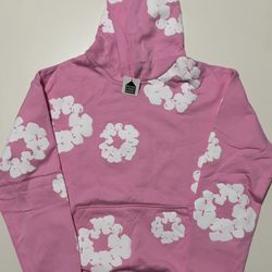 Denim Tears Hoodie Pink