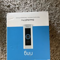 Ring camera Doorbell Pro 2