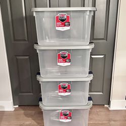 66 Qt Rubbermaid Roughneck Storage Containers 