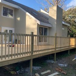 Custom Deck And Pergola