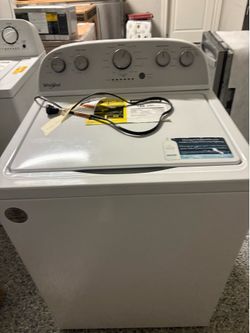 New washer whirlpool