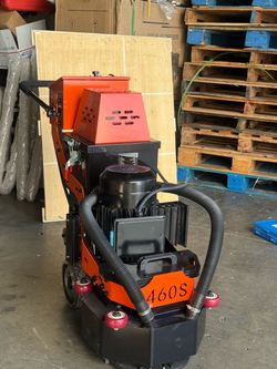 16.5” cement floor grinding polishing machine with dust vacuum