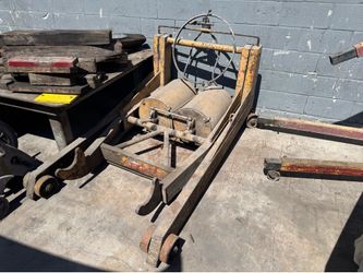 Heavy duty air truck jack