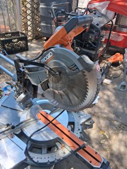 12" Rigid metersaw